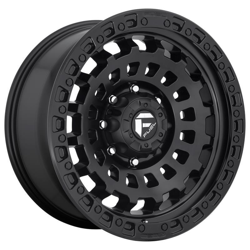 STATUSFÄLGAR FC633 MATTE BLACK 9x18 6/135 ET1 CB87.1