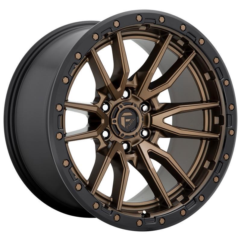 FUEL FC681 MATTE BRONZE BLACK BEAD RING 10x22 6/139.7 ET-13 CB106.1