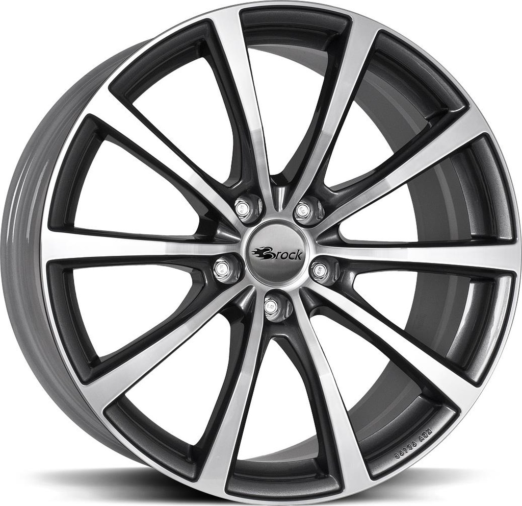 BROCK B32 TITAN FULL POL 8.5x20 5/112 ET45 CB66.6