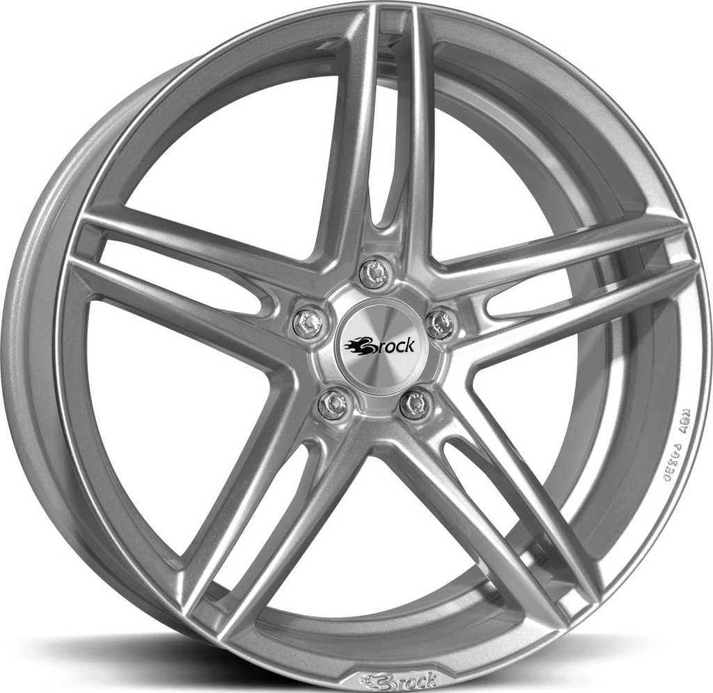 BROCK B33 CRYSTAL SILV 8x18 5/120 ET30 CB72.6