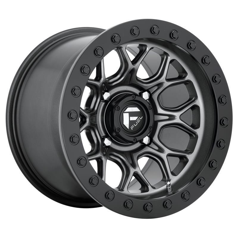 STATUSFÄLGAR FV919 MATTE GUN METAL BLACK BEAD RING 7x15 4/137 ET38 CB110.1