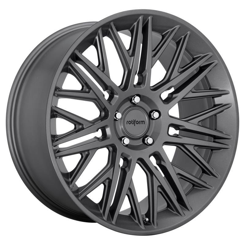 STATUSFÄLGAR RC163 MATTE ANTHRACITE 10x22 5/120 ET30 CB72.6