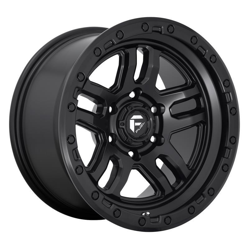 FUEL FC700 MATTE BLACK 9x18 6/139.7 ET1 CB106.1