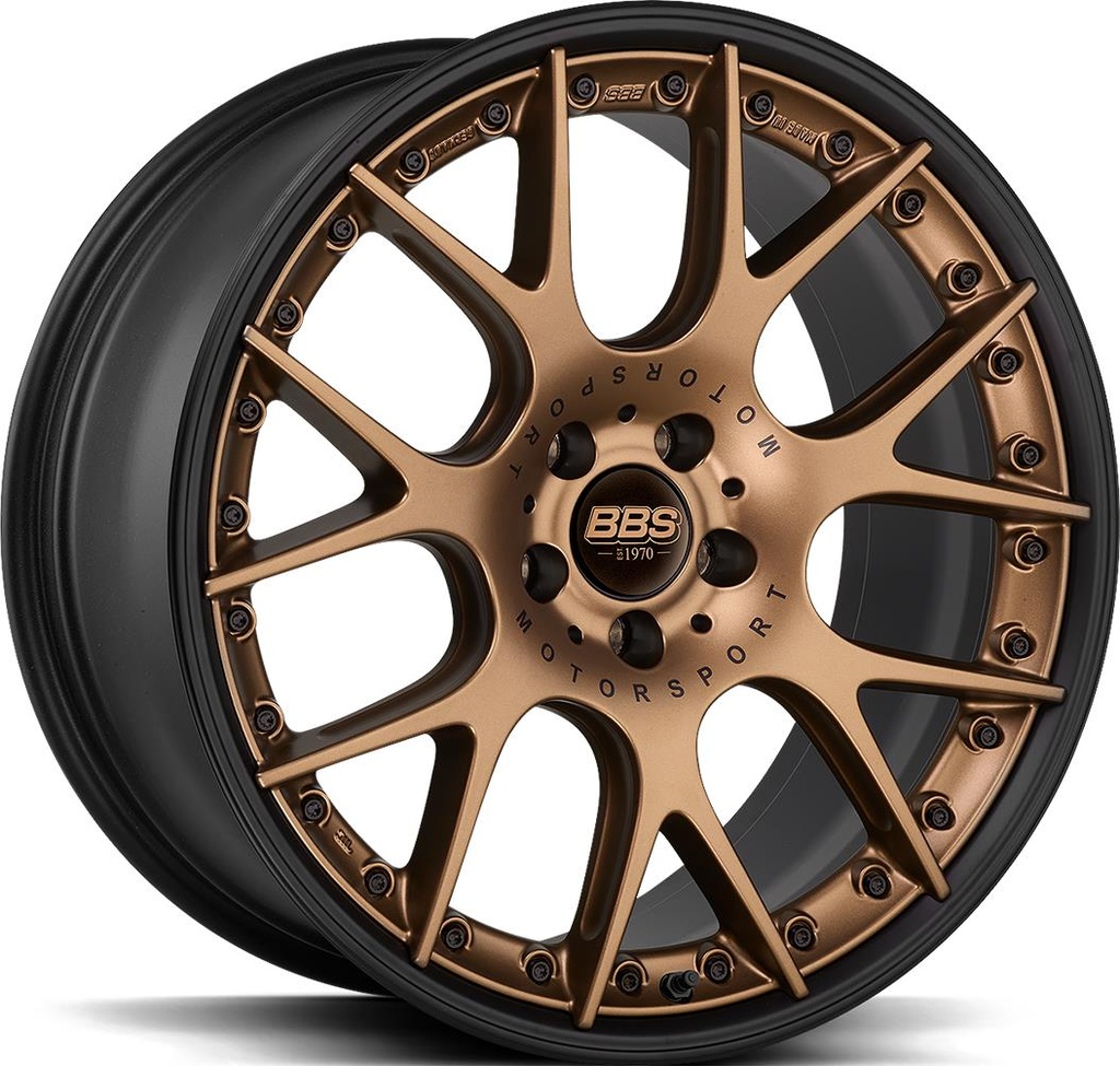 BBS CH-RII SATIN BRONZE BLACK 9.5x22 5/112 ET22 CB66.6