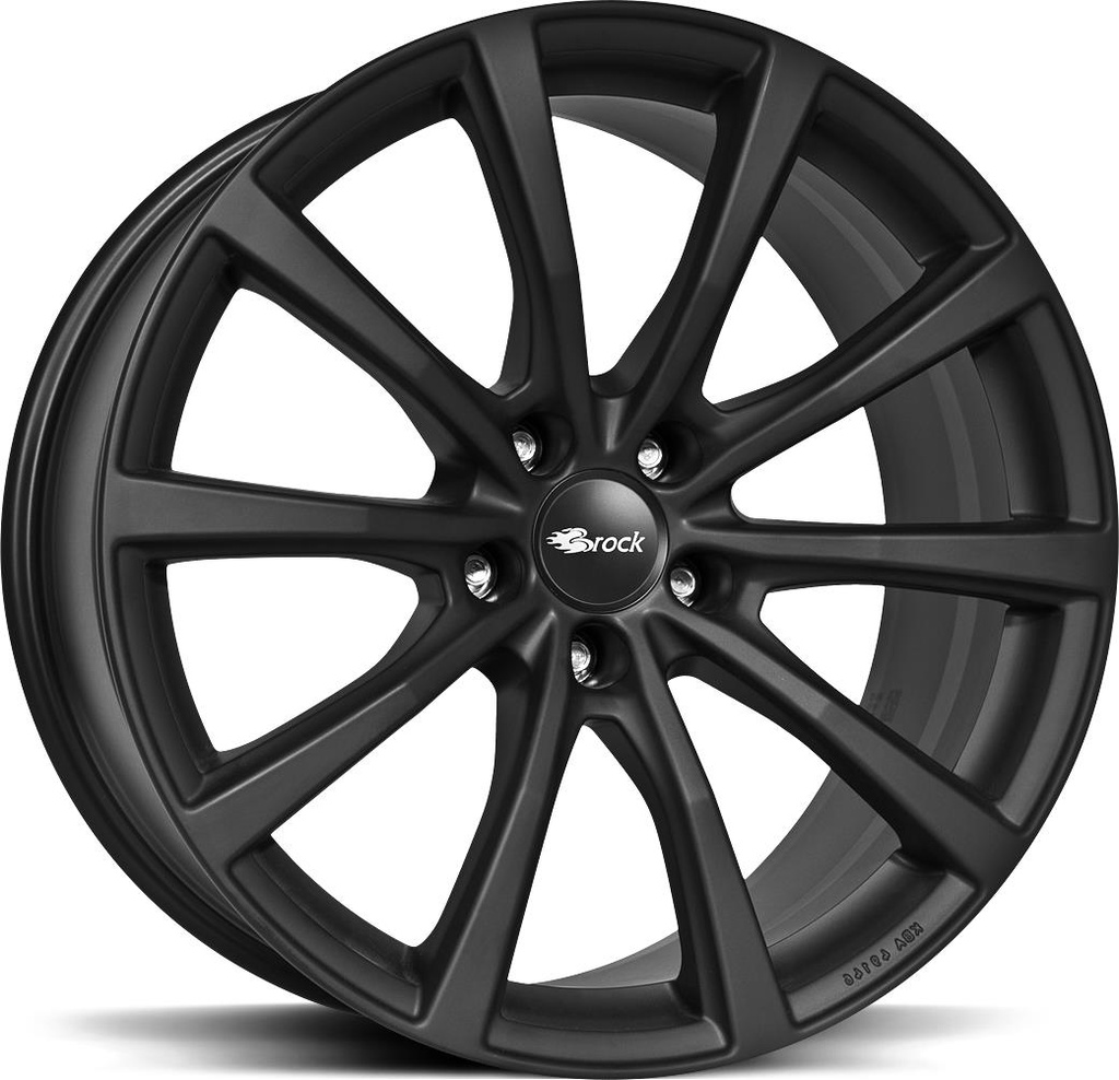 BROCK B32 BLACK MATT 7.5x18 5/112 ET49 CB66.6