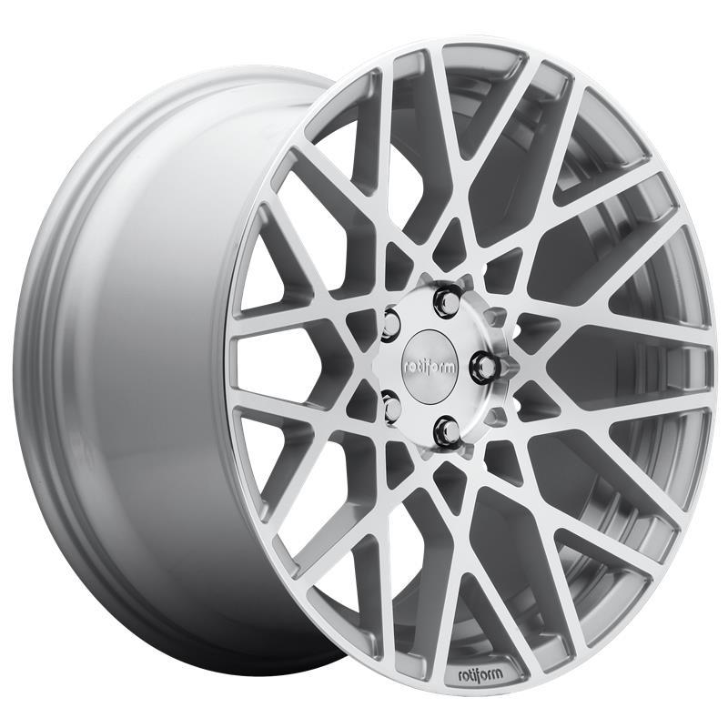 STATUSFÄLGAR RC110 GLOSS SILVER MACHINED 8.5x18 5/112 ET45 CB66.5