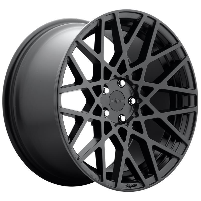 STATUSFÄLGAR RC112 MATTE BLACK 8.5x18 5/112 ET45 CB66.5
