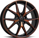 BROCK B40 BLACK ORANGE MATT 8x19 5/112 ET45 CB57.1