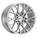 TSW SEBRING SILVER W/  MIRROR CUT FACE 8.5x19 5/112 ET32 CB72.1