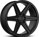 VOSSEN HF6.2 SATIN BLACK 9.5x22 6/139.7 ET20 CB106.1