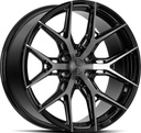 VOSSEN HF6.4 TINTED GLOSS BLACK 12x22 6/135 ET-44 CB87.1