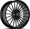 VOSSEN HF8 GLOSS BLACK 9.5x22 6/139.7 ET20 CB106.1
