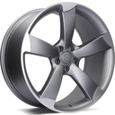 STATUSFÄLGAR GRAPHENE MATT ANTHRACITE FRONT POLISHED 9x20 5/112 ET30 CB66.5