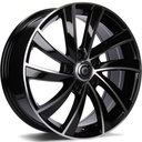 STATUSFÄLGAR PRAGUE BLACK FRONT POLISHED 7x17 5/112 ET43 CB57.1