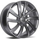STATUSFÄLGAR PRAGUE ANTHRACITE FRONT POLISHED 7x17 5/112 ET43 CB57.1