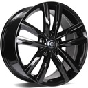 STATUSFÄLGAR STUTTGART BLACK GLOSSY 8x18 5/112 ET45 CB57.1