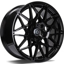 STATUSFÄLGAR CRAZY BLACK GLOSSY 8.5x19 5/120 ET35 CB72.6