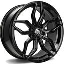STATUSFÄLGAR SCF-D BLACK GLOSSY 9x18 5/120 ET35 CB72.6