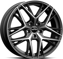 GMP LUNICA MATT ANTHRACITE DIAM 8x18 5/110 ET30 CB65.1