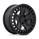 STATUSFÄLGAR ALSTON MATTE BLACK 8.5x20 5/120 ET25 CB74.1