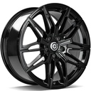 STATUSFÄLGAR RUBIN BLACK GLOSSY 8x18 5/120 ET33 CB72.6