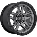 STATUSFÄLGAR FC701 MATTE GUN METAL BLACK BEAD RING 9x18 6/139.7 ET20 CB106.1