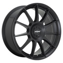 STATUSFÄLGAR R168 DTM SATIN BLACK 8.5x18 4/100-108 ET35 CB72.6