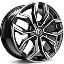 STATUSFÄLGAR PRICE BLACK FRONT POLISHED 6.5x16 4/100 ET38 CB67.1