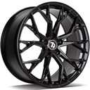 STATUSFÄLGAR SCF-H BLACK GLOSSY 9.5x19 5/120 ET35 CB72.6