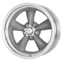 AMERICAN RACING VN215 MAG GRAY MACHINED LIP 7x15 5/114.3 ET-6 CB83.1