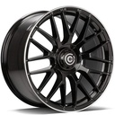 STATUSFÄLGAR DARK BLACK GLOSSY LIP POLISHED 8.5x19 5/112 ET35 CB66.5