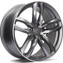 STATUSFÄLGAR STYLE ANTHRACITE FRONT POLISHED 7.5x17 5/112 ET35 CB66.5