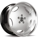 STATUSFÄLGAR VINTAGE DIAMOND HYPER SILVER LIP POLISHED 9.5x18 5/112 ET35 CB66.6