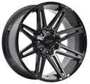 DIRT A.T D88 GLOSSBLACK 9x20 6/135-139.7 ET25 CB106.1