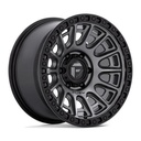 STATUSFÄLGAR D835 CYCLE MATTE GUNMETAL W/ BLACK RING 9x17 5/127 ET-12 CB71.5