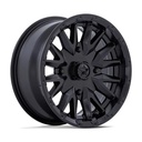 STATUSFÄLGAR M49 CREED MATTE BLACK 7x14 4/110 ET10 CB86