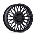 MSA M50 CLUBBER GLOSS BLACK 7x14 4/137-156 ET10 CB110.1
