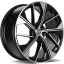 STATUSFÄLGAR LEGEND BLACK FRONT POLISHED 8.5x21 5/112 ET30 CB66.5
