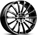GMP STELLAR BLACK DIAM 9x22 5/112 ET25 CB66.6