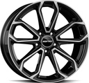 GMP FURIOSA BLACK DIAM 11x20 5/130 ET52 CB71.6