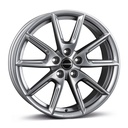 STATUSFÄLGAR LX18 GREY GLOSSY 8x18 5/112 ET44 CB57.1