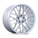 TSW TW001 DAYTONA GLOSS SILVER 9x22 5/112 ET20 CB66.6