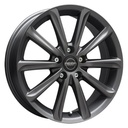 MEGAWHEELS VIRGO DARK MAT ANTHRACITE GREY 6.5x16 5/112 ET38 CB73.2