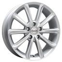 MEGAWHEELS VIRGO SILVER 6.5x16 5/108 ET40 CB65.1