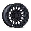 KMC KM552 IMS MATTE BLACK W/ GLOSS BLACK LIP 9x18 6/139.7 ET18 CB106.1