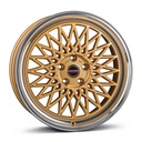 BORBET B GOLD RIM POL 8x17 5/112 ET45 CB66.5