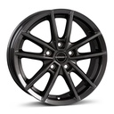 BORBET W MIST ANTRACITE GLOSS 7x17 5/108 ET50 CB72.5