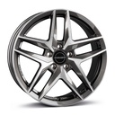 BORBET Z MIST ANTRACITE GLOSS POL 7.5x18 5/112 ET51 CB66.7