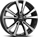 RIAL M12X DIAM BLACK POL 9x20 5/112 ET33 CB66.6