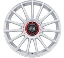 OZ RACING SUPERTURISMO EVOLUZIONE WRC RACE WHITE RED LETTERING  5X1 8.5x19 5/19 ET38 CB75